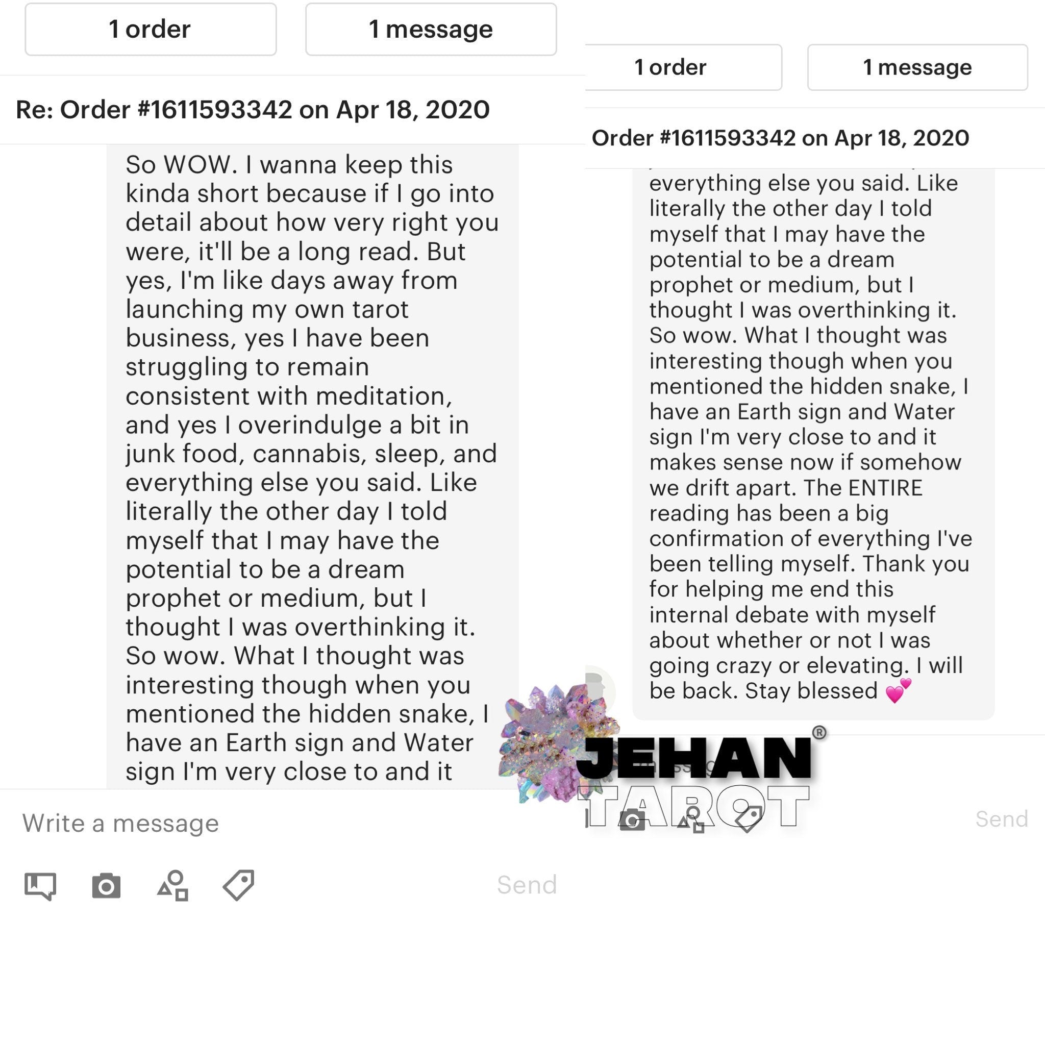 Ask Three Questions Intuitive - 60 mins Video Reading