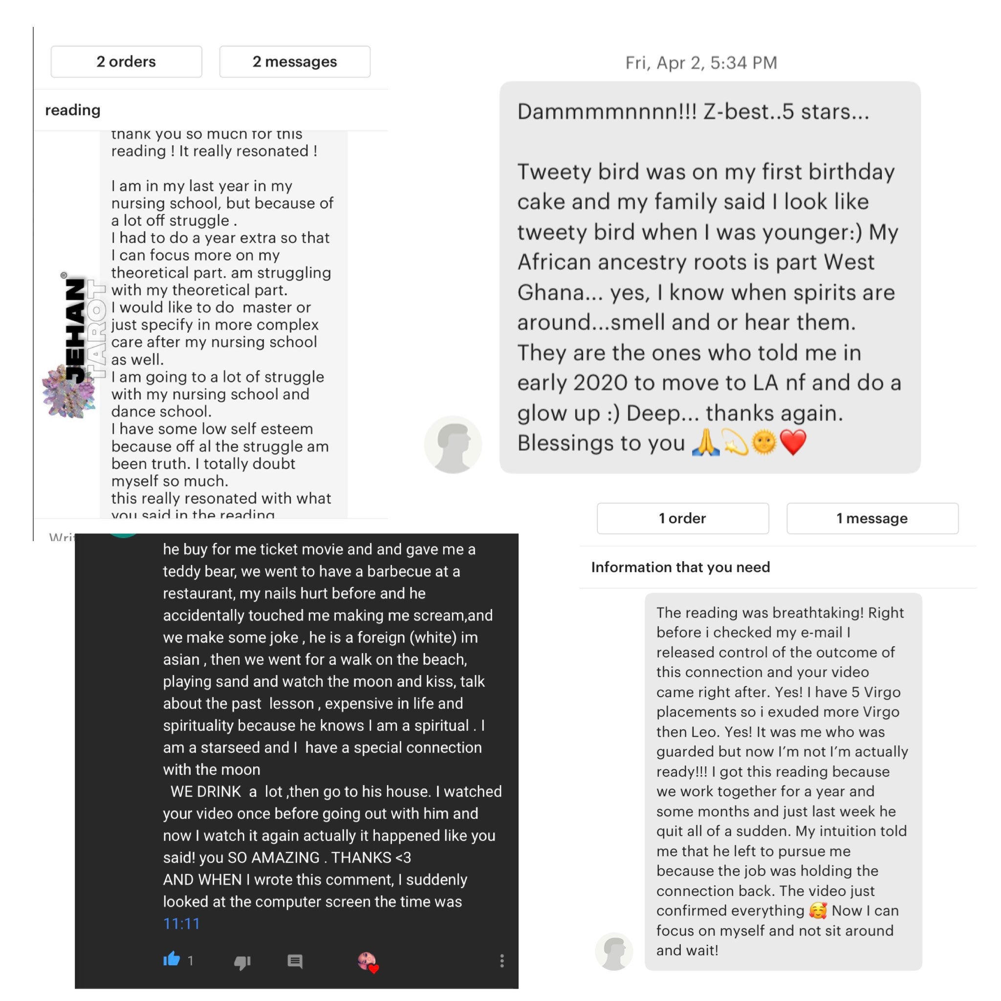 Your Life's Purpose & Career Reading + TWO Questions-50 Min Video Reading