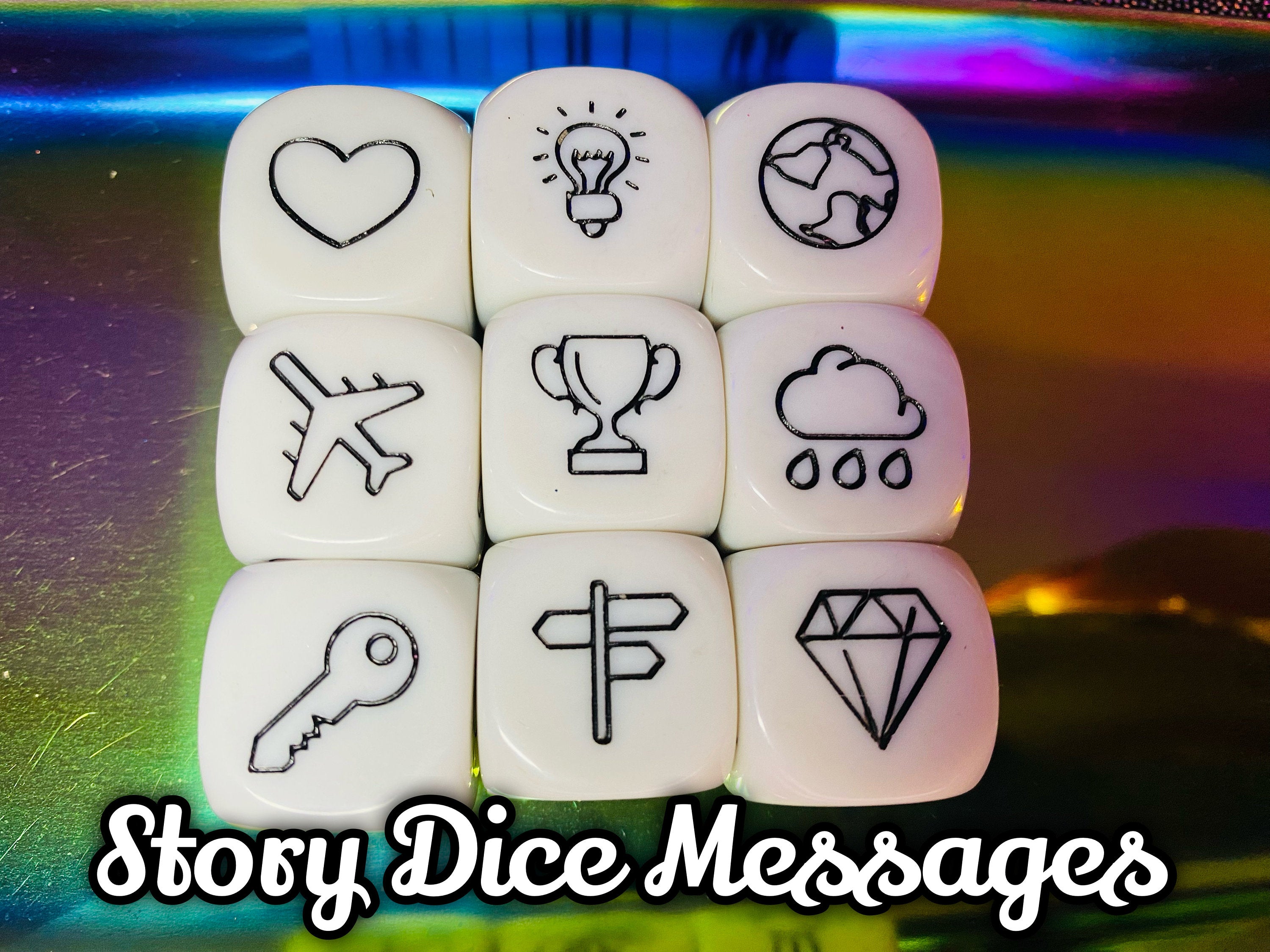 Story Dice Reading  + Random Messages-20 Mins Video Reading